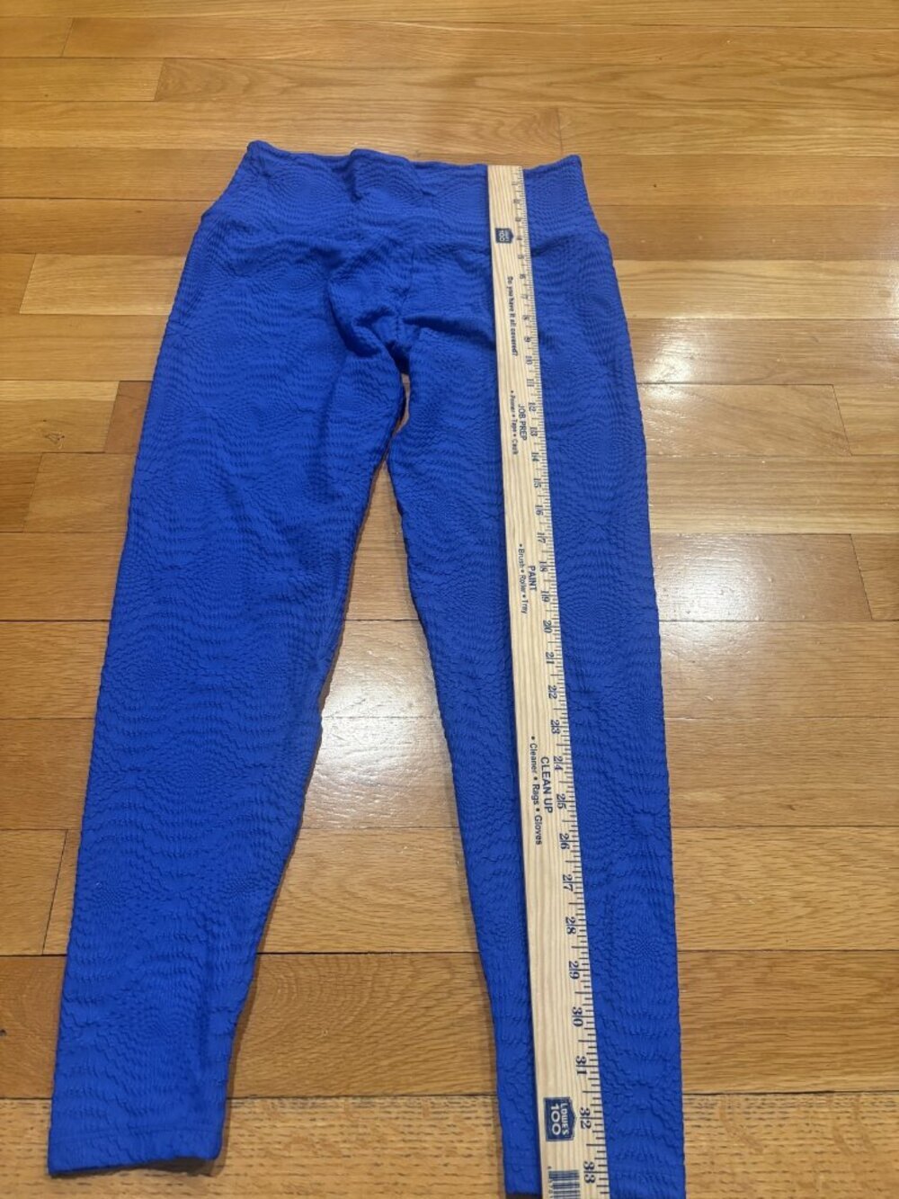 Booty by brabrants Size ONE SIZE Textured High-Waisted Athletic Leggings - Picture 2 of 5